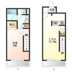 ロイヤル金信IVの物件間取画像